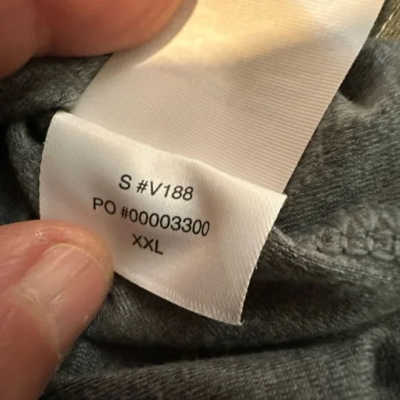 Vuori gray blue  Polo Shirt mens XXL strato tech - Picture 12 of 15